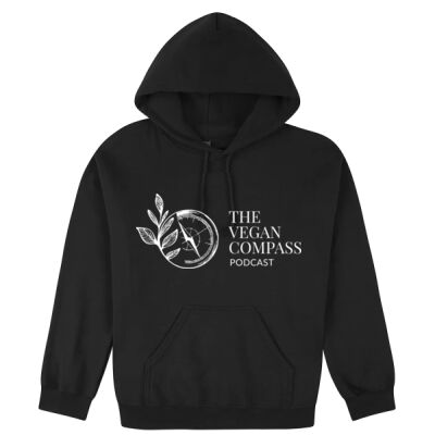 The Vegan Compass Podcast Men's Hoodie black Thumbnail
